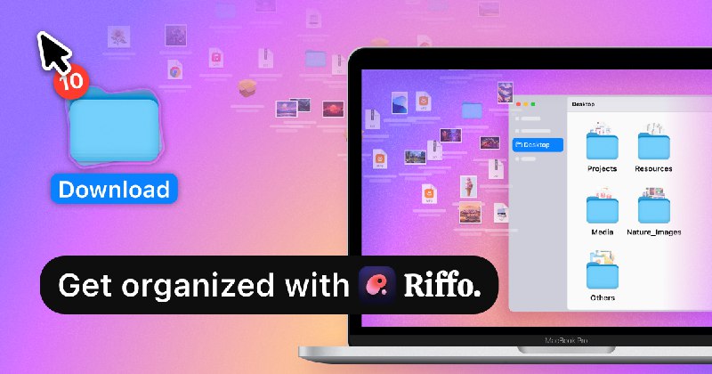 Riffo, AI for smart filenames & folders