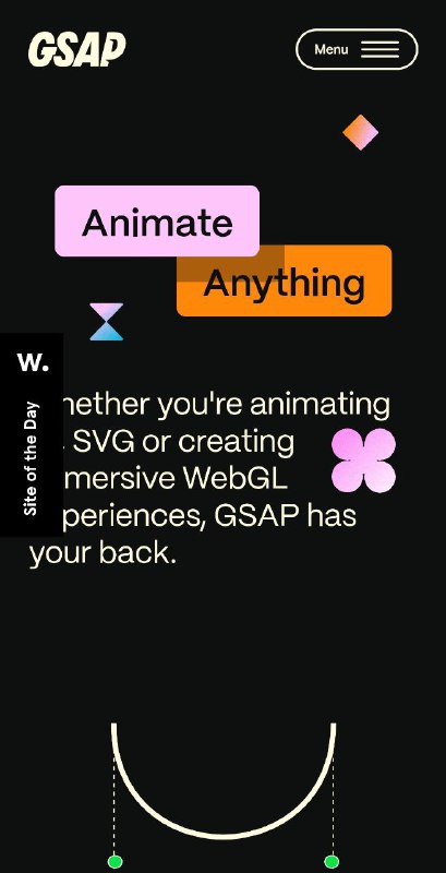🦄GSAP - WEB动画库一款基于 JavaScript 的 web 动画库，简单几行代码就能写出丝滑流畅、高性能的动画效果，经过多年的优化，动画效果丝般流畅，尤其是移动端表现，吊打很多知名的动画库GSAP 是为专业动画构建的 JavaScript 动画库，支持动画颜色，贝塞尔，css 属性，数组、动态平滑反转，相对值，自动适应等动画参数，在它面前，其他动画引擎看起来像廉价玩具一样🔗网站链接：点击打开🦄GSAP - WEB动画库一款基于 JavaScript 的 web 动画库，简单几行代码就能写出丝滑流畅、高性能的动画效果，经过多年的优化，动画效果丝般流畅，尤其是移动端表现，吊打很多知名的动画库GSAP 是为专业动画构建的 JavaScript 动画库，支持动画颜色，贝塞尔，css 属性，数组、动态平滑反转，相对值，自动适应等动画参数，在它面前，其他动画引擎看起来像廉价玩具一样🔗网站链接：点击打开