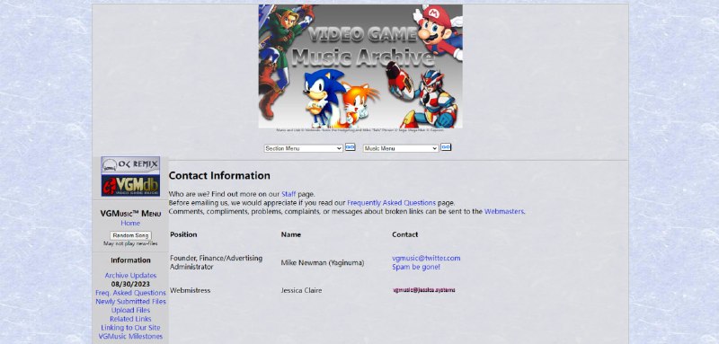 #游戏 #音乐 VGMusic 电子游戏音乐 MIDI 档案库，致力于收集各类游戏平台的配乐 MIDI 序列，如 NES、SNES、N64、Gameboy、Genesis、Xbox 等，现有超过 30,000 份按平台与游戏分类的 MIDI 曲目资源，涵盖经典与现代电子游戏主题曲、背景音乐与编曲版本，完全免费，无需注册