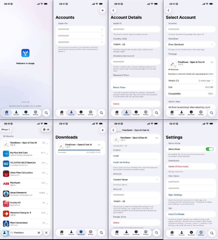 #Asspp #多账号管理 #AppStore #macOS #iOSAsspp - 多账号App Store管理工具Asspp 是由 Lakr233 开发的 macOS 和 iOS 应用，主要用于管理多个 Apple ID，并提供更便捷的 App Store 使用体验