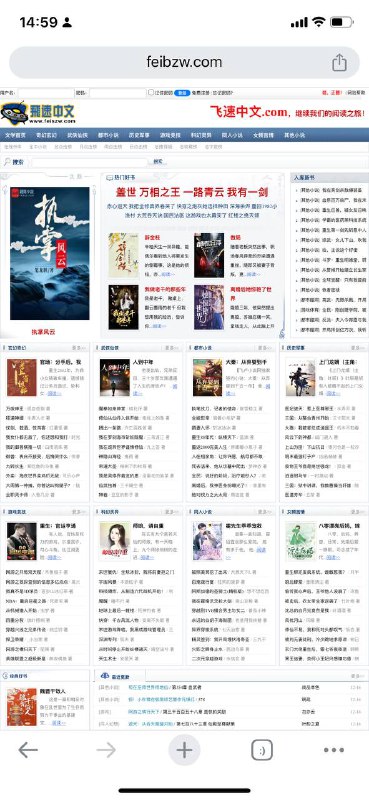 看小说必备的四个站点，基本这四个没有的，其他地方也找不到了