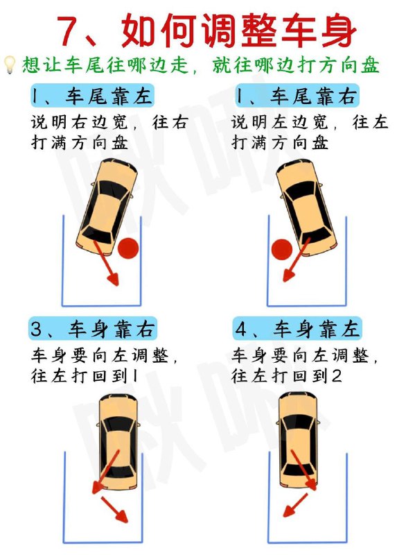 逼自己看完，你开车🚗会很牛，很适合新手开车的小技巧，收藏起来慢慢看，保证大家一看就会